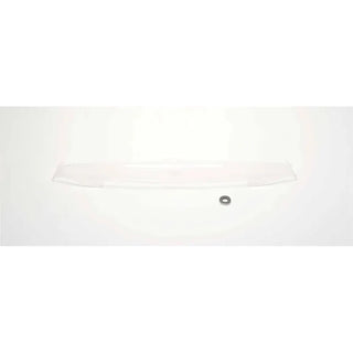 Putco Condor Clear Polycarbonate Hood Shield: Jeep Wrangler (07-18) w/ Hardware