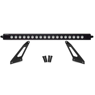 Putco Luminix Hi-Power 20in LED Light Bar w/ Hood Bracket: Jeep Wrangler (07-18)