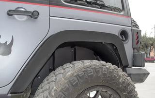 Go Rhino Rear Fender Liners (REAR): Fits Most Jeep Wrangler Models (2007-2018)
