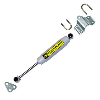 Superlift High Clearance Hydraulic Steering Stabilizer Kit: Jeep Wrangler (07-18)