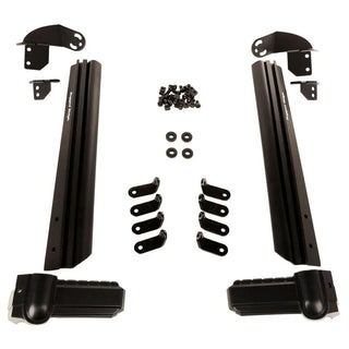 Rugged Ridge Elite Fast Track Windshield Light Bar Mount: Fits Most Jeep Wrangler Models (2007-2018)