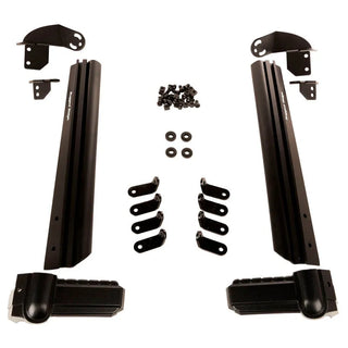 Rugged Ridge Elite Fast Track Windshield Light Bar Mount: Fits Most Jeep Wrangler Models (2007-2018)