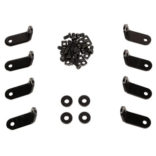 Rugged Ridge Elite Fast Track Windshield Light Bar Mount: Fits Most Jeep Wrangler Models (2007-2018)