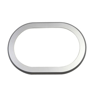 Rugged Ridge Brushed Silver Shifter Bezel Trim: Fits Most Jeep Wrangler Models (2007-2018)