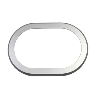 Rugged Ridge Brushed Silver Shifter Bezel Trim: Fits Most Jeep Wrangler Models (2007-2018)