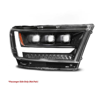 ANZO Full LED Projector Headlight w/ DRL & Sequential Signal (PASSENGER): Ram 1500 (19-24) - Black