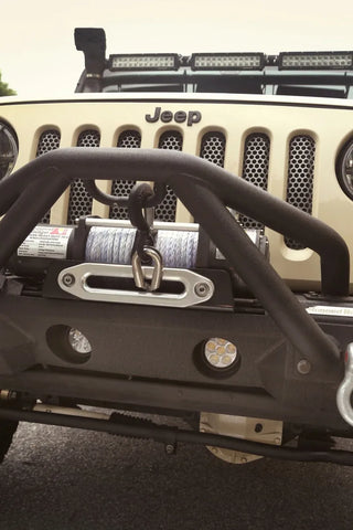 Rugged Ridge LED Light Mount Brackets: Jeep Wrangler / Grand Cherokee (07-18 / 05-10) - Black