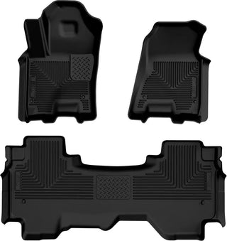 Husky Liners Weatherbeater Floorliner (F&R): Ram 1500 Quad Cab (25-26) - Black