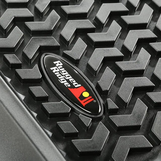 Rugged Ridge All Terrain Floor Liner Kit (F&R & Cargo): Jeep Wrangler (07-18)