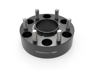 aFe CONTROL Forged Aluminum Wheel Spacers 6x139.7 2in Thick (PAIR): Ram 1500 (19-26) - Black Anodized