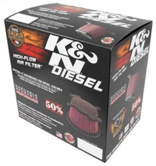 K&N Drop-In Air Filter: Dodge Ram 6.7L Diesel 2007 - 2009