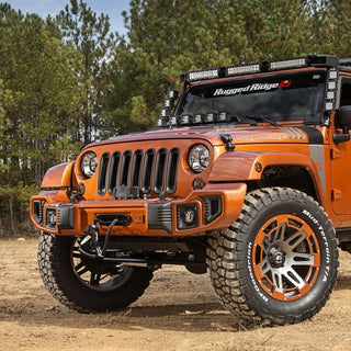 Rugged Ridge Elite Turn Signal, Side Marker & Fog Light Guard Kit: Jeep Wrangler (07-18)