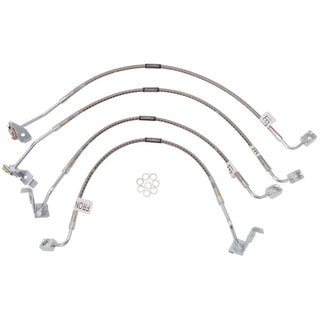 Russell Perf Brake Line Kit w/ 6in Lift: Jeep Wrangler (07-18)