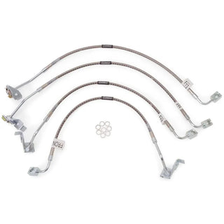 Russell Perf Brake Line Kit w/ 6in Lift: Jeep Wrangler (07-18)