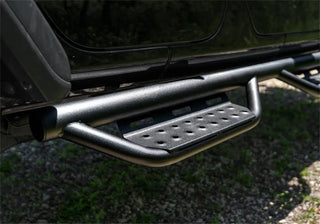 N-Fab RS Nerf Step Full Length (4-DOOR): Fits Most Jeep Wrangler Models (2007-2018) - Textured Black