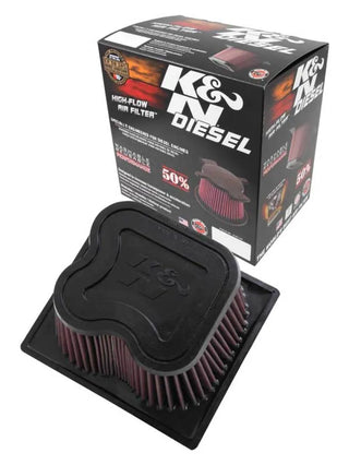 K&N Drop-In Air Filter: Dodge Ram 2500 & 3500 6.7L Diesel 2011-2012