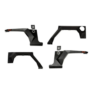 Rugged Ridge XHD Armor Fenders and Liner Kit: Fits Most Jeep Wrangler Models (2007-2018)