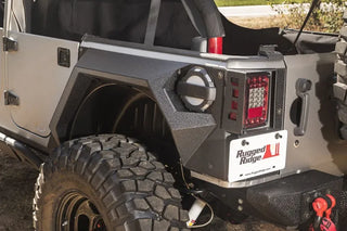 Rugged Ridge XHD Armor Fenders and Liner Kit: Fits Most Jeep Wrangler Models (2007-2018)
