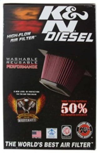 K&N Drop-In Air Filter: Dodge Ram 2500 & 3500 6.7L Diesel 2011-2012
