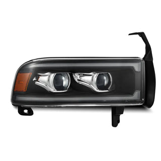 AlphaRex LUXX LED Projector Headlights (FRONT): Dodge Ram (94-01)