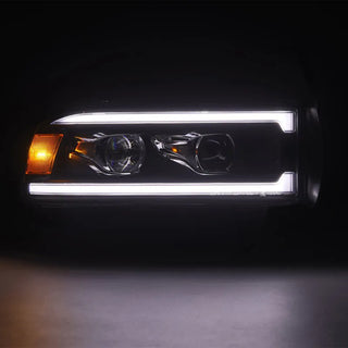AlphaRex LUXX LED Projector Headlights (FRONT): Dodge Ram (94-01)