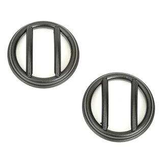 Rugged Ridge Textured Black Side Marker Euro Guards: Fits Most Jeep Wrangler Models (2007-2018)