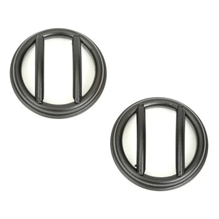 Rugged Ridge Textured Black Side Marker Euro Guards: Fits Most Jeep Wrangler Models (2007-2018)