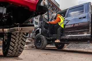 AMP Research PowerStep Vision Lighted Electric Running Boards: Ram 1500 Crew Cab (2011-2018)