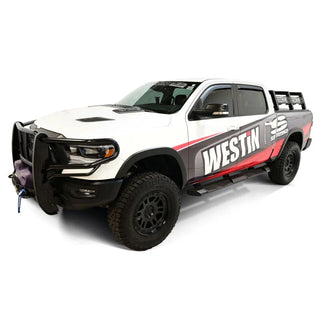 Westin AT6 Running Boards (BLACK): Ram 1500 Crew Cab (2019-2026)