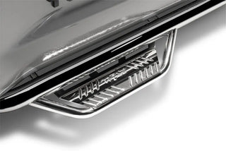 N-Fab Podium SS Polished SS Side Step (WHEEL-TO-WHEEL): Jeep Wrangler (07-18)