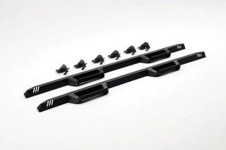 N-Fab EPYX Full Length Drop Down Step System (SIDES): Jeep Wrangler (07-26) - Black