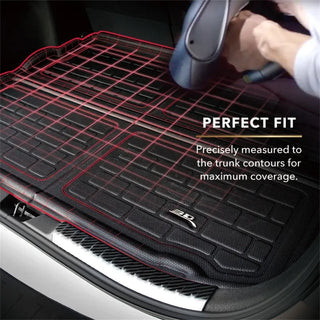 3D MAXpider Kagu Cargo Liner: Jeep Wrangler (07-18) - Black
