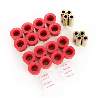 Rugged Ridge Polyurethane Rear Control Arm Bushing Kit: Fits Most Jeep Wrangler Models (2007-2018)