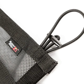 Rugged Ridge Reinforced Mesh Tube Door Covers (FRONT): Fits Jeep Wrangler (07-18) - Black