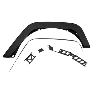 Go Rhino Trailline Steel Rear Fenders 3 Inch: Fits Most Jeep Wrangler Models (2007-2018)