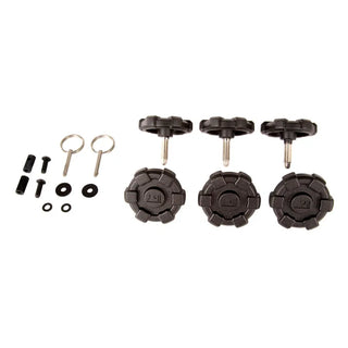 Rugged Ridge Elite Hardtop Quick Removal Kit 4-Dr: Fits Most Jeep Wrangler Models (2007-2018)