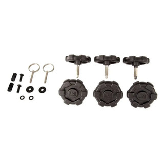 Rugged Ridge Elite Hardtop Quick Removal Kit 4-Dr: Fits Most Jeep Wrangler Models (2007-2018)