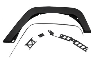 Go Rhino Trailline Steel Rear Fenders 3 Inch: Fits Most Jeep Wrangler Models (2007-2018)