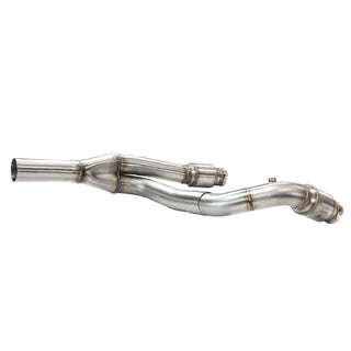 Kooks SS 3in Catted Y-Pipe (F&R): Fits Jeep Wrangler LS Swap (07-18) w/ Headers Required