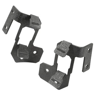 Rugged Ridge Textured Black Steel Dual A-Pillar Light Mount: Jeep Wrangler / Grand Cherokee (07-18 / 05-10)