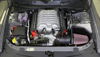 K&N 63 Series Cold Air Intake: Dodge Challenger & Charger 6.2L Hellcat 2017-2023
