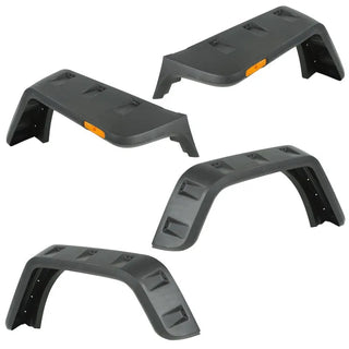 Rugged Ridge Hurricane Smooth Fender Flare Kit: Jeep Wrangler / Grand Cherokee (07-18 / 05-10)