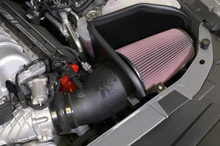 K&N 63 Series Cold Air Intake: Dodge Challenger & Charger 6.2L Hellcat 2017-2023