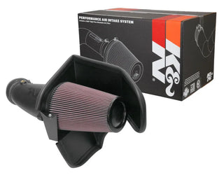 K&N 63 Series Cold Air Intake: Dodge Challenger & Charger 6.2L Hellcat 2017-2023