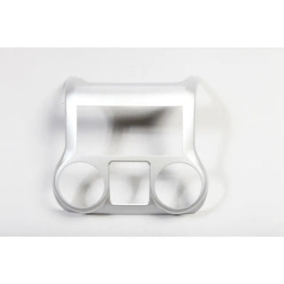 Rugged Ridge Brushed Silver Center Radio Console Trim: Fits Most Jeep Wrangler JK Models (2011-2018)