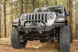 Rugged Ridge HD Full Width Front Bumper: Fits Most Jeep Wrangler / Gladiator Models (2007-2026)