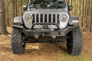 Rugged Ridge HD Full Width Front Bumper: Fits Most Jeep Wrangler / Gladiator Models (2007-2026)