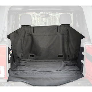 Rugged Ridge C3 Rear Cargo Cover Without Subwoofer: Fits Most Jeep Wrangler Models (2007-2018)
