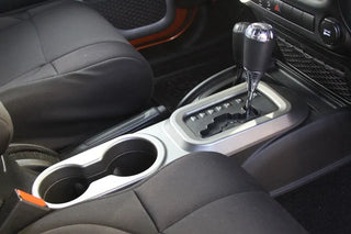 Rugged Ridge Charcoal Center Cup Console: Jeep Wrangler (07-18) / Grand Cherokee (05-10)
