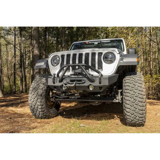Rugged Ridge HD Stubby Front Bumper: Fits Most Jeep Wrangler / Gladiator Models (2007-2026)